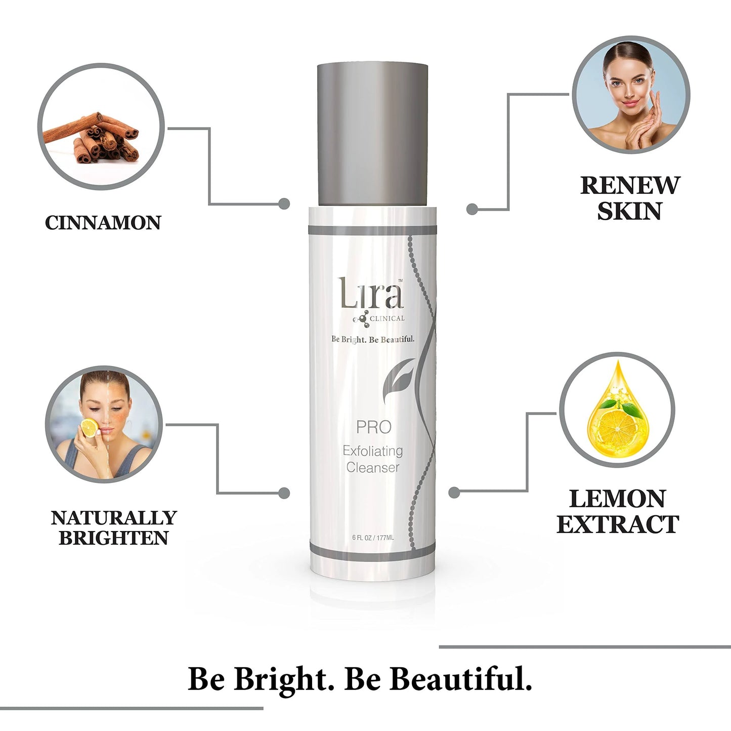 Lira Clinical Pro Exfoliating Cleanser