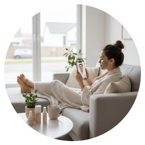 No need to leave home