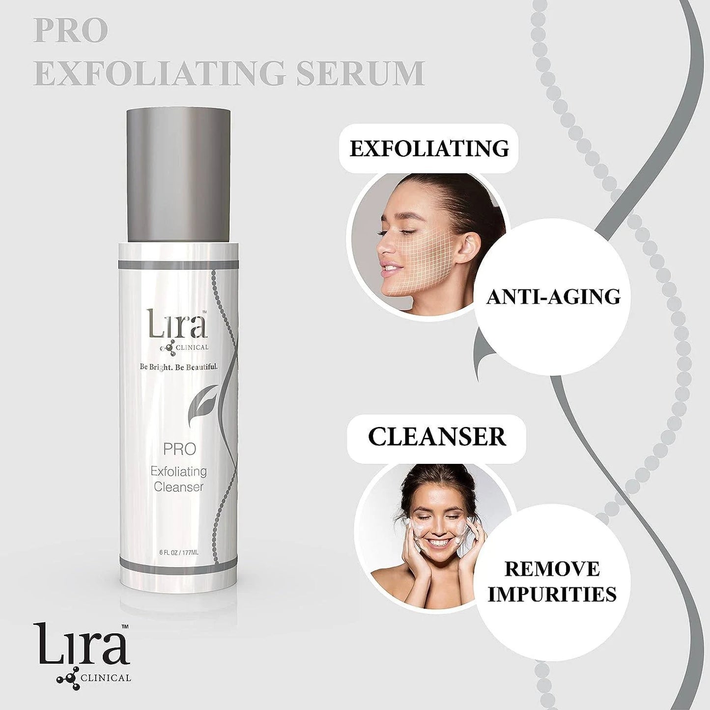 Lira Clinical Pro Exfoliating Cleanser
